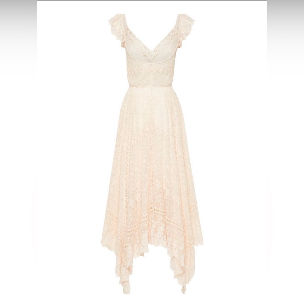 NWOT Spell and the Gypsy Collective Le Gauze Lace Kerchief Dress Sz. L - Picture 8 of 11